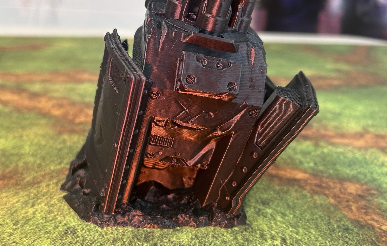 Tabletop Terrain - Fallen Titan - Perfect for Warhammer 40K/Kill Team: 7 pcs