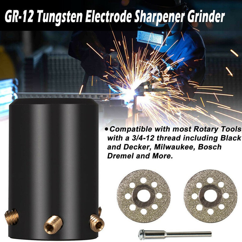 Tungsten Sharpener Grinder Electrode Sharpener Grinder Head TIG Welding Tool