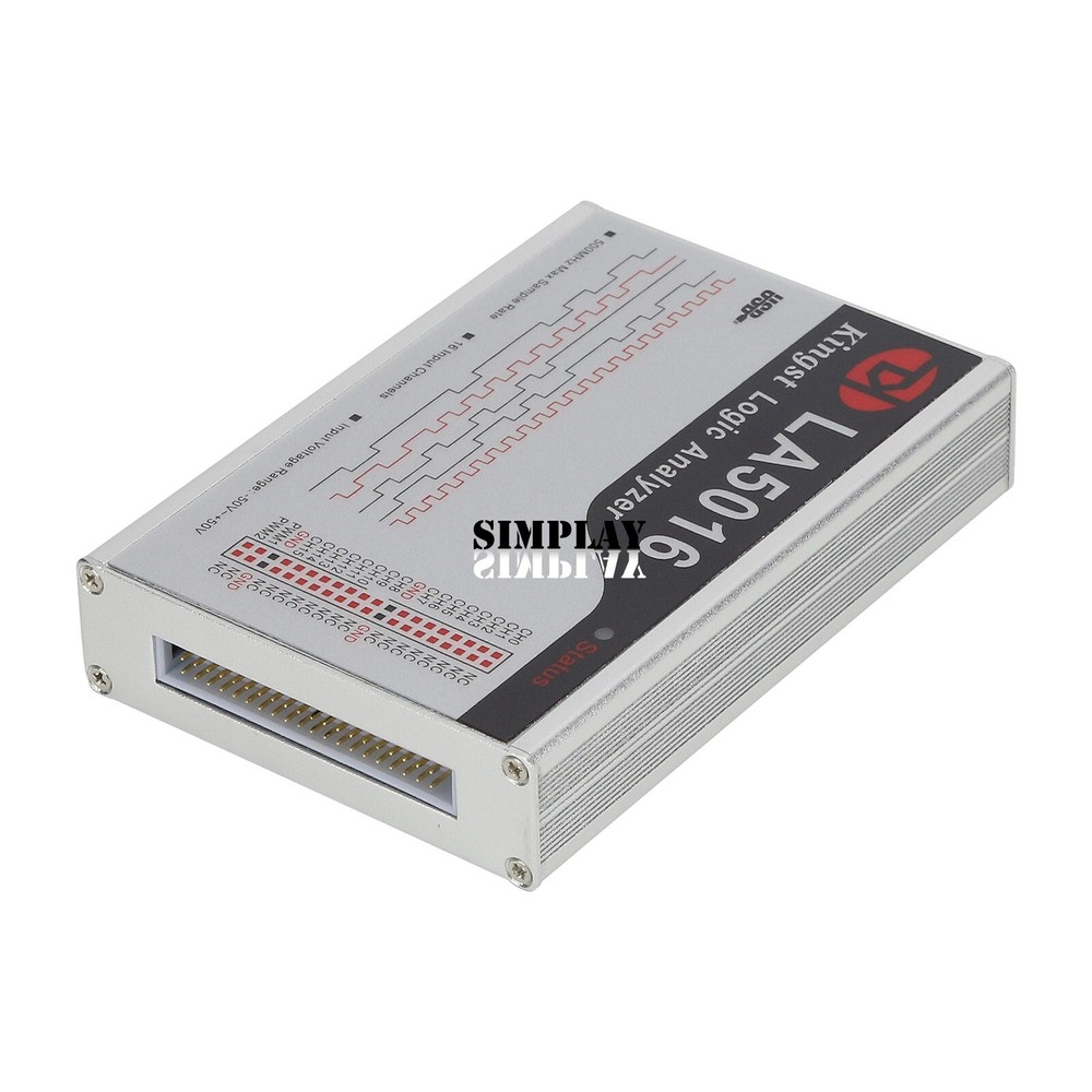 NEW LA5016 USB Logic Analyzer 16CH 500M Sampling 5G Sample Depth PWM Output