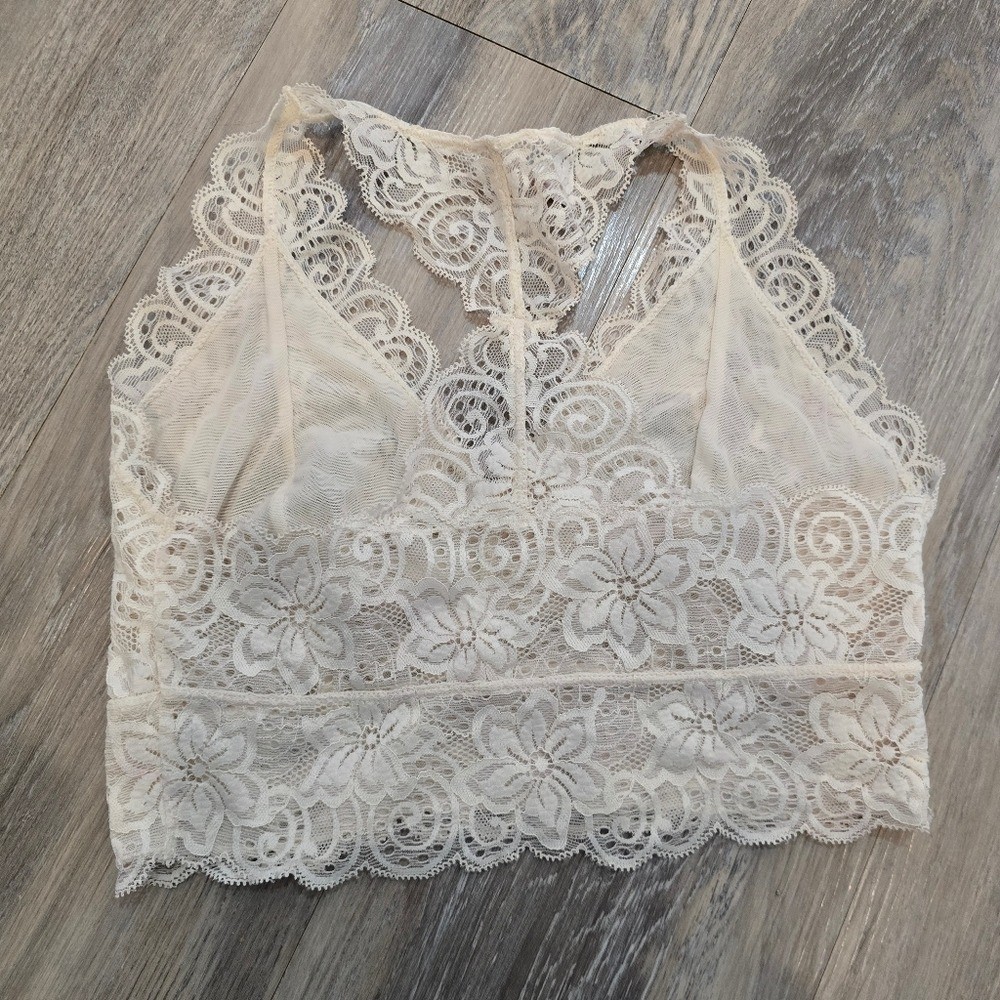 Floral Lace Bongo Bralette Medium