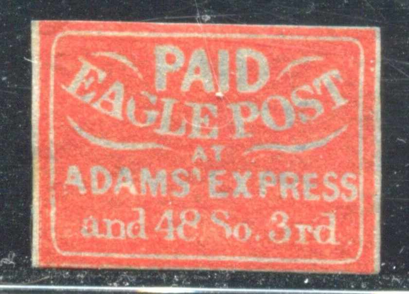 61L3  Eagle City Post Local  Stamp BX6061