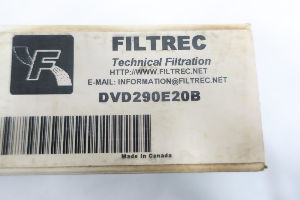 Filtrec DVD290E20B Interchange Hydraulic Filter