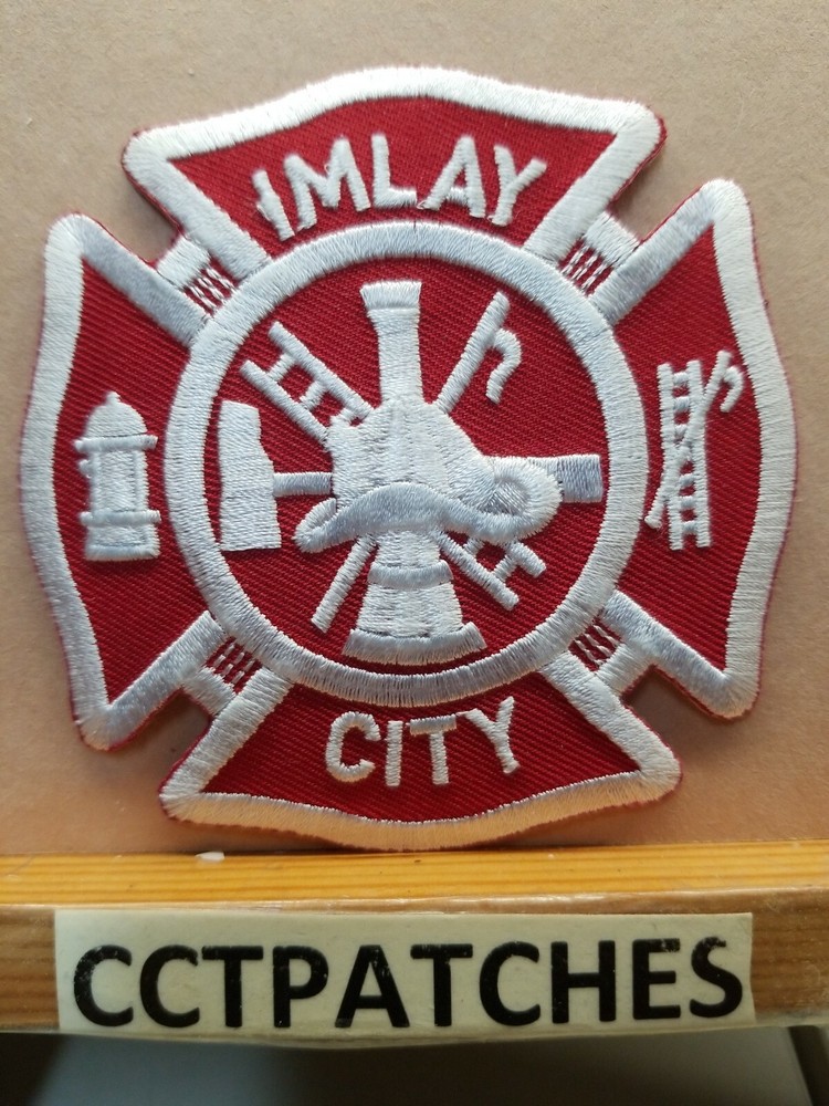 IMLAY CITY, MICHIGAN FIRE DEPARTMENT PATCH MI