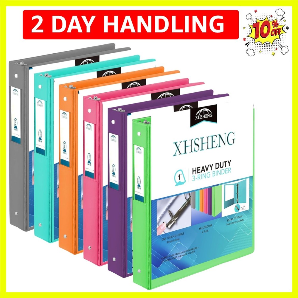 3 Ring Binders,1“ Slant D Ring Biner,One Touch Open D Ring,View Binders with ...