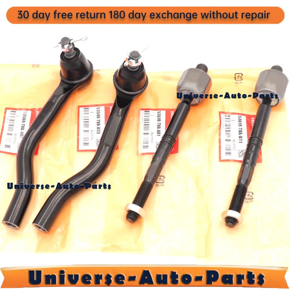 OEM 1 Set Inner + Outer Tie Rod Steering Gear For 2018-2022 Honda Accord Hybrid