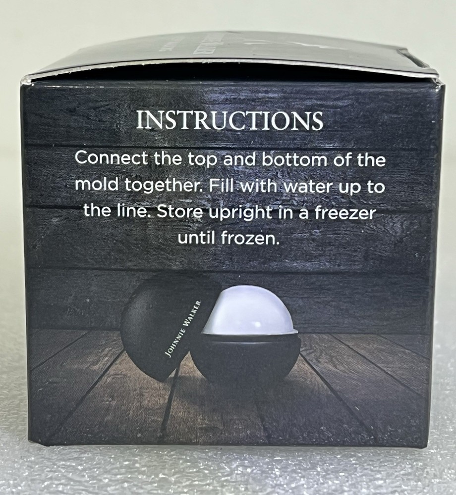 Johnnie Walker Keep Walking Ice Ball Mold