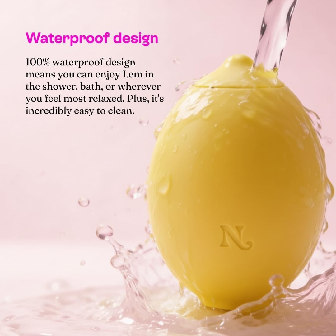 Hello Nancy Lemon Clitoral Sucker Vibrator with 12 Modes