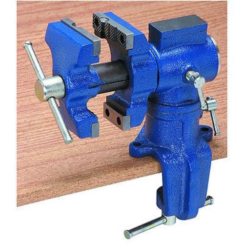 Mini Bench Clamp On Swiveling Vise