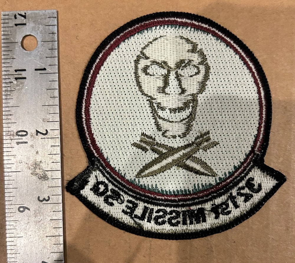 USAF 321st Missile Squadron Patch