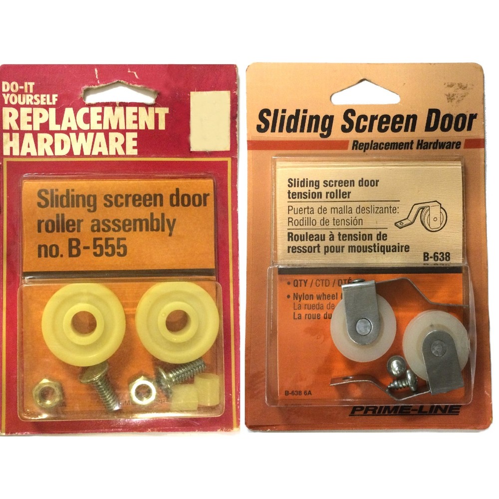 B-555 Sliding Screen Door Roller Assembly, Replacement Hardware, Do-it  Yourself