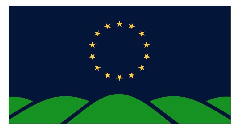 Montpelier Vermont Flag Sticker Decal
