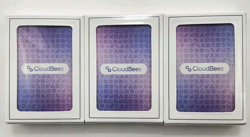 Cloud Bees Software Playing Cards Casino Quality Premium 3 Lot