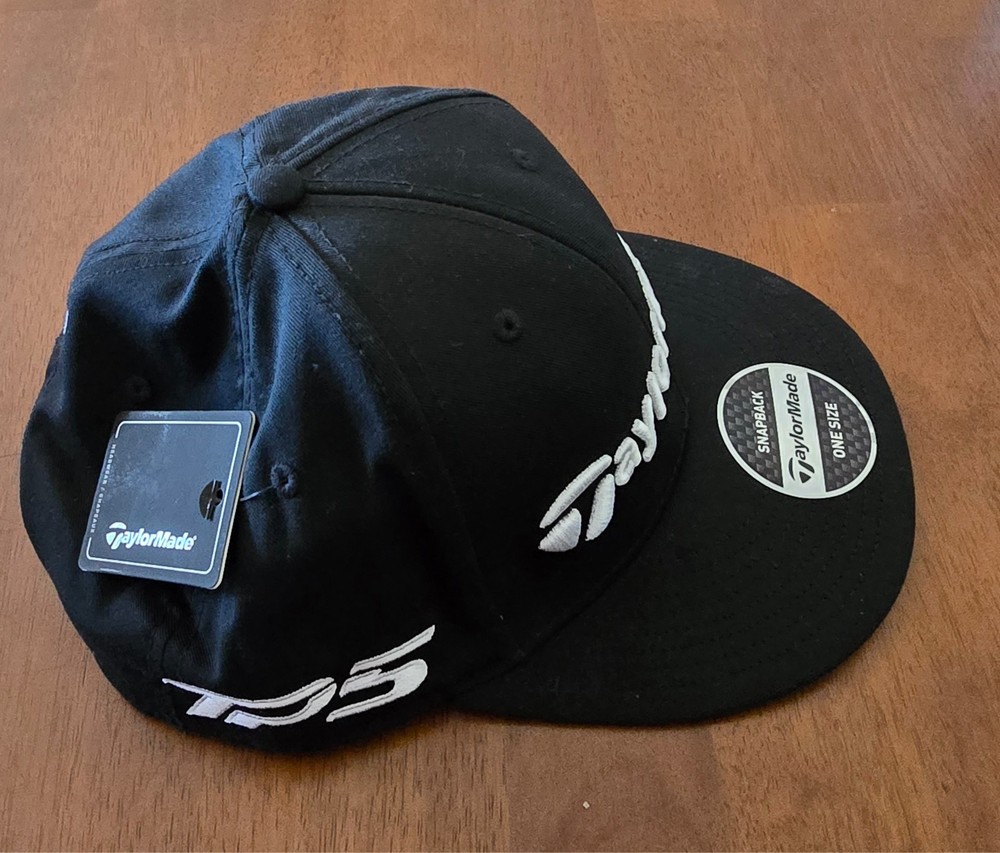 TaylorMade Sim 2 P5 Black Ball cap Adjustable Hat New