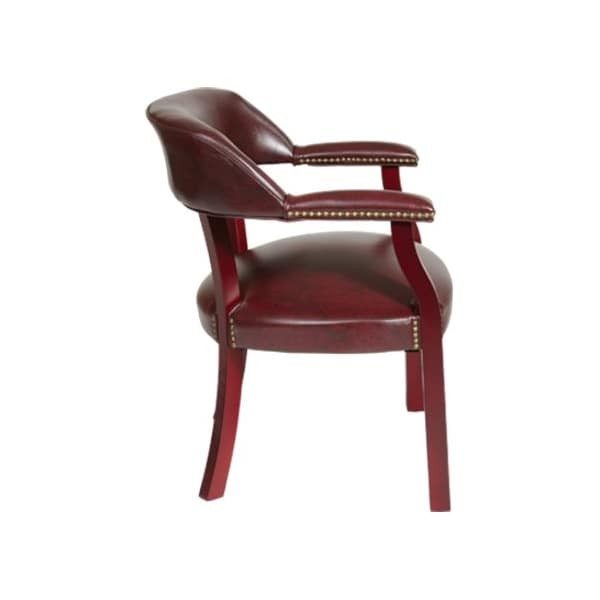 Office Star Tv230-Jt4 Collection: Traditional Traditional Guest Chair, Ox Blood