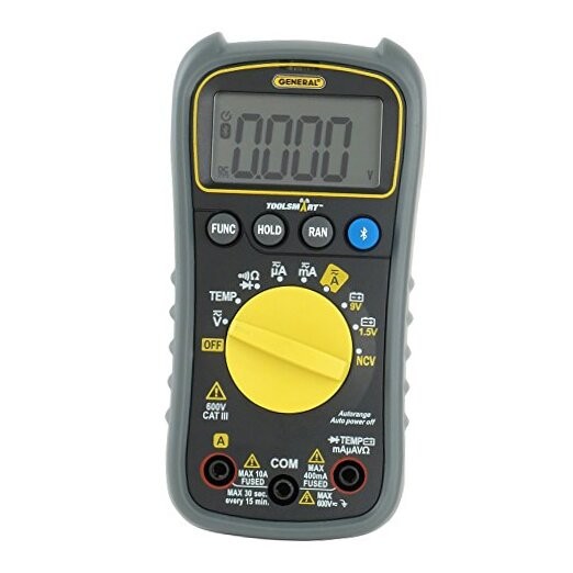 TS04 ToolSmart Connected Digital Multimeter, Auto-Ranging with NCV Bluetooth