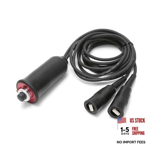 25331 Heavy Duty Remote Starter, 5ft Car Remote Starter, Push Button Starter