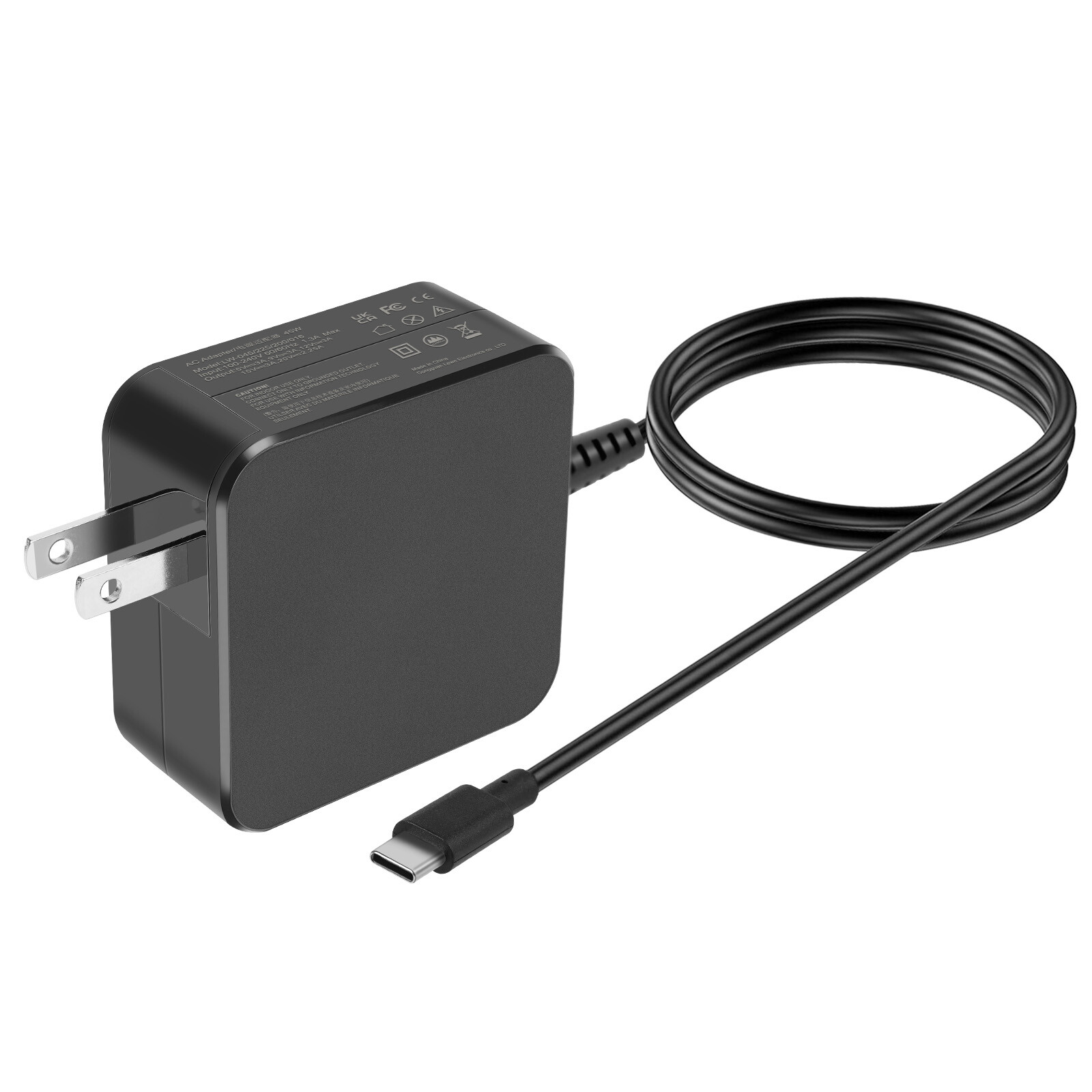 Steam Deck POWER SUPPLY W20-045N1A Charger 45W USB-C Charger Universal Laptop US