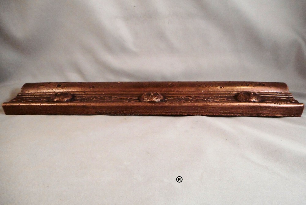 Antiqued Copper Owl Chair Rail