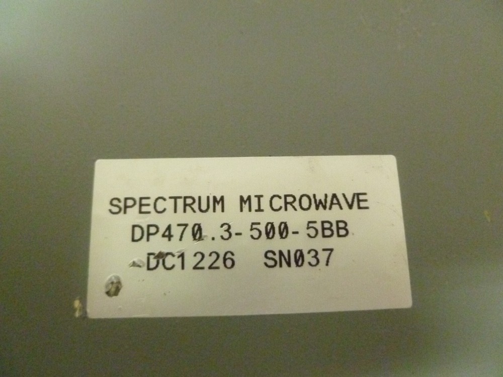 SPECTRUM MICROWAVE DC1226 DP470.3-500-5BB