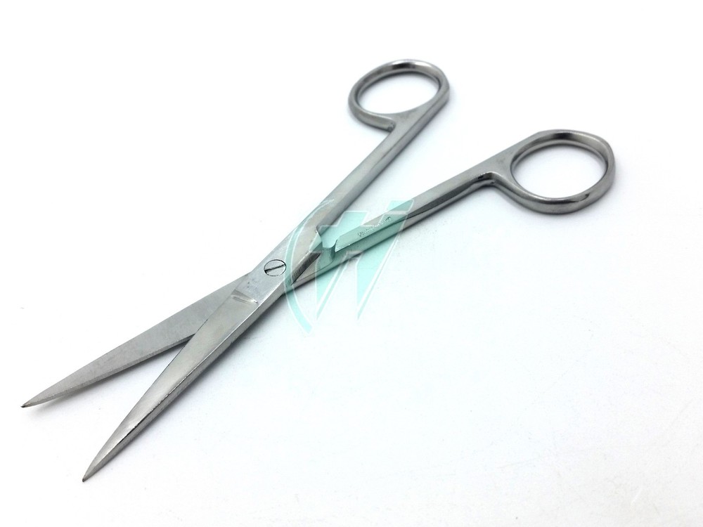 1 OPERATING DISSECTING SCISSORS 5.5" STRAIGHT SHARP SHARP TIP SURGICAL