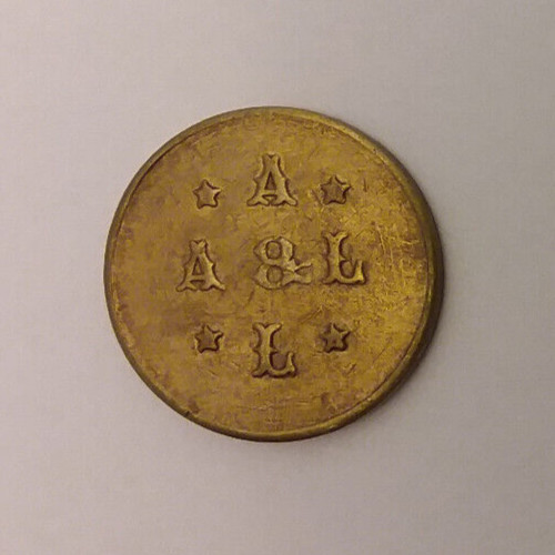 A & L 5 Cent Trade Token 21mm