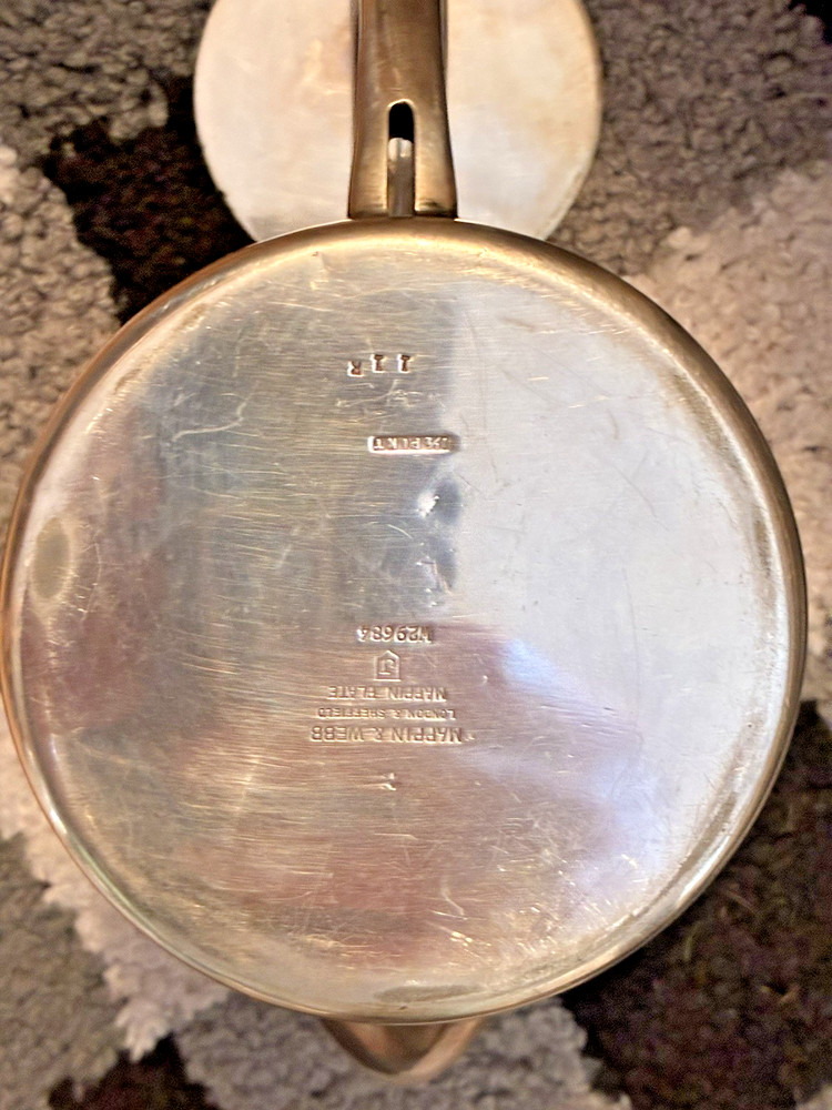 Mappin & Webb Silverplate Teapot Fully Marked