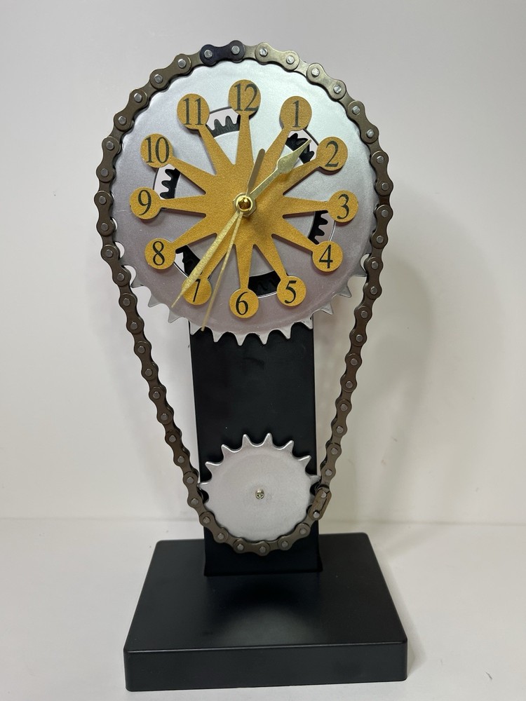 Rotating Gear Clock (working)