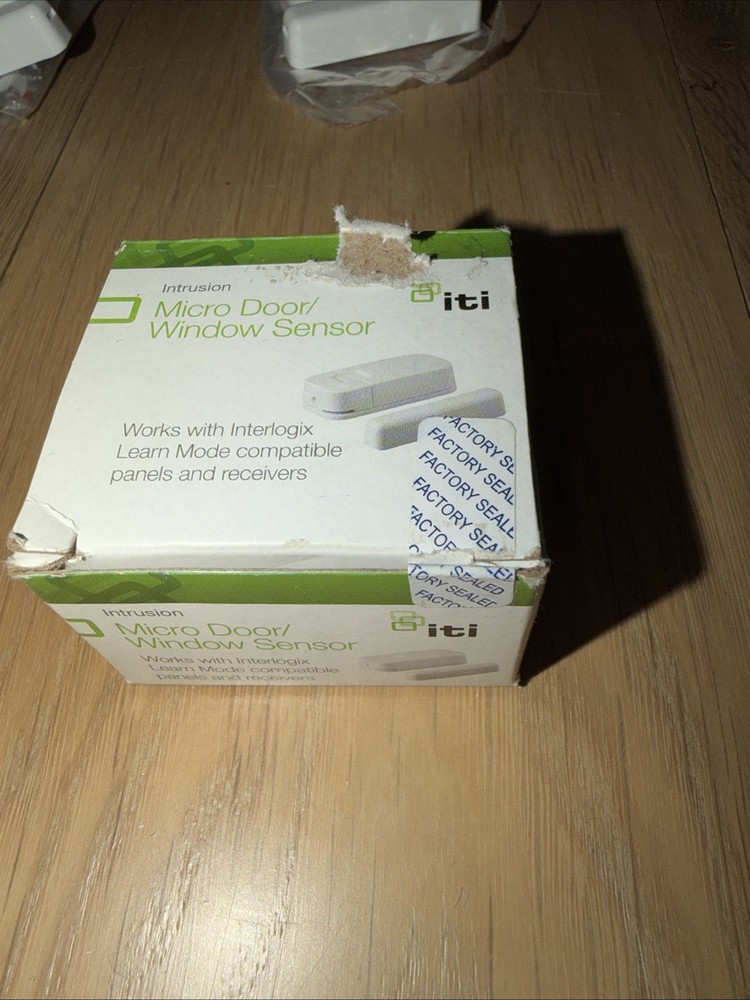 Interlogix TX1012011 Micro Crystal Door/Window Sensor - White - Used