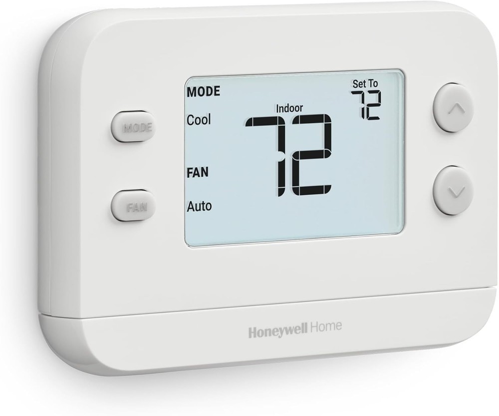 Touch-Control Non-Programmable Thermostat - Easy Installation & Custom Settings