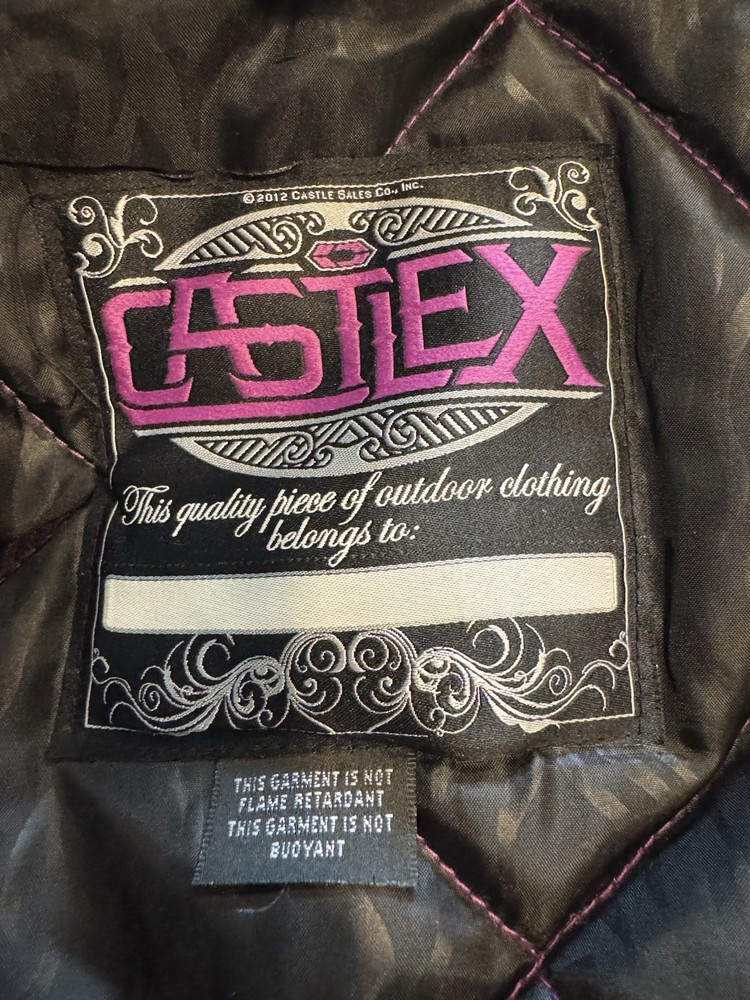 Castle X Racing Jacket Size Large