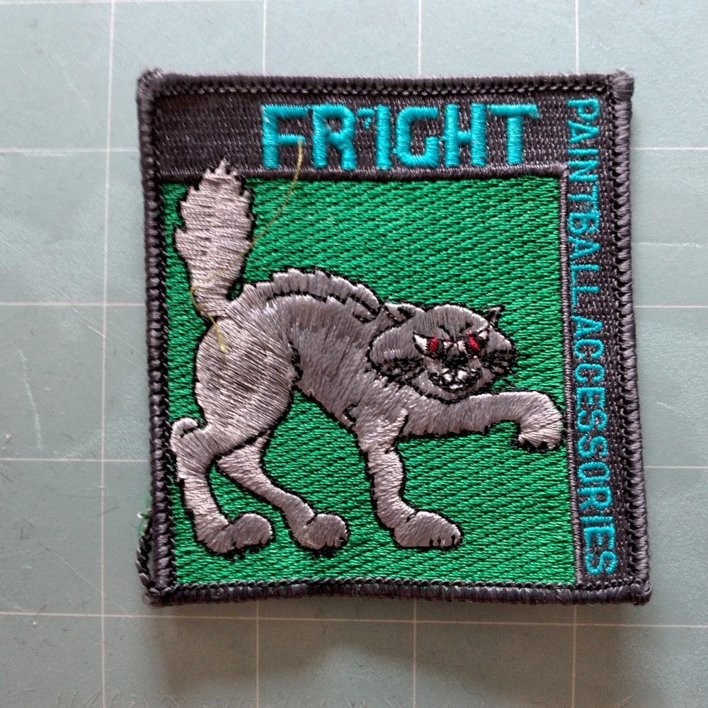 Fright Paintball Accessories Patch size 3x3