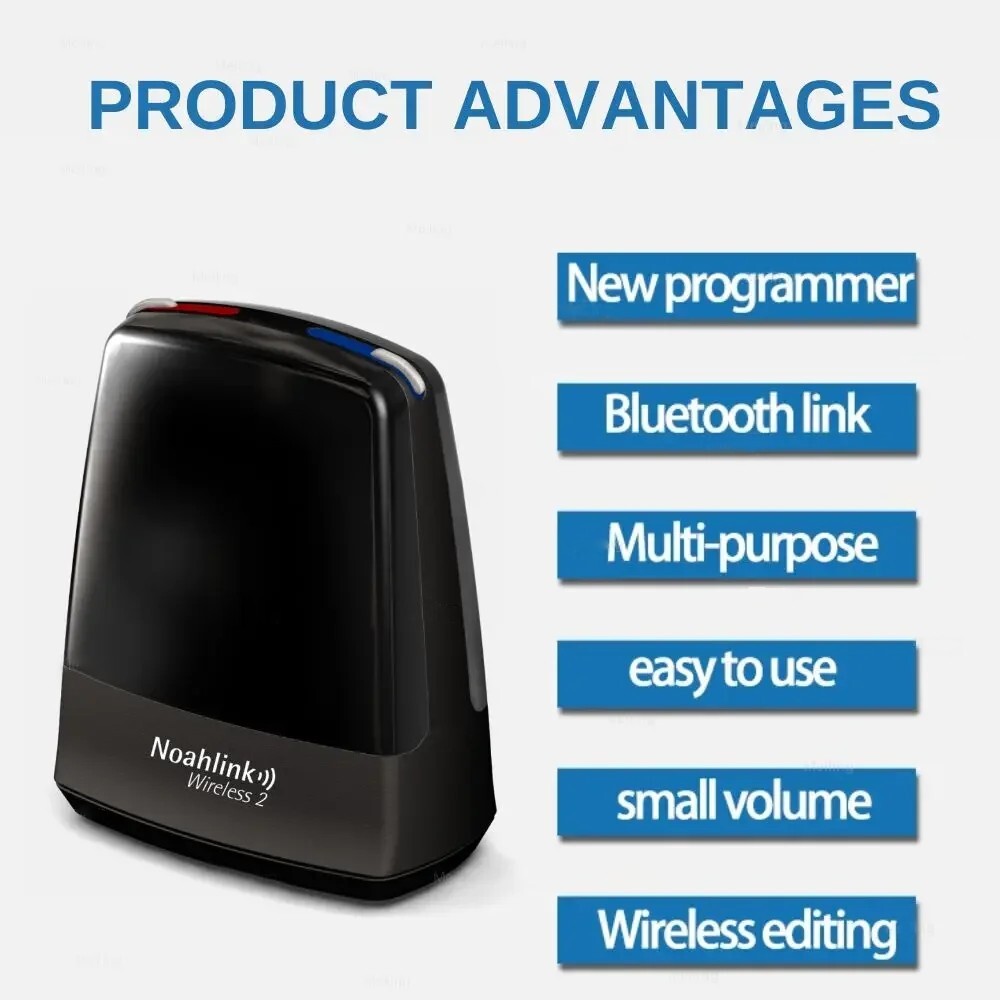New Noahlink Wireless 2 Programmer Bluetooth Programming Box for Hearing Aid
