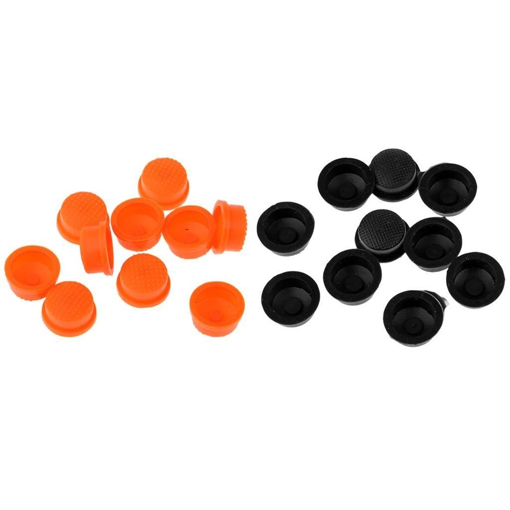 10pcs LED Flashlight Torch Light Tail Switch Button Cover