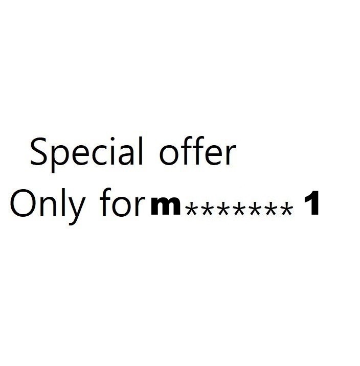 Special offer for m ****** 1