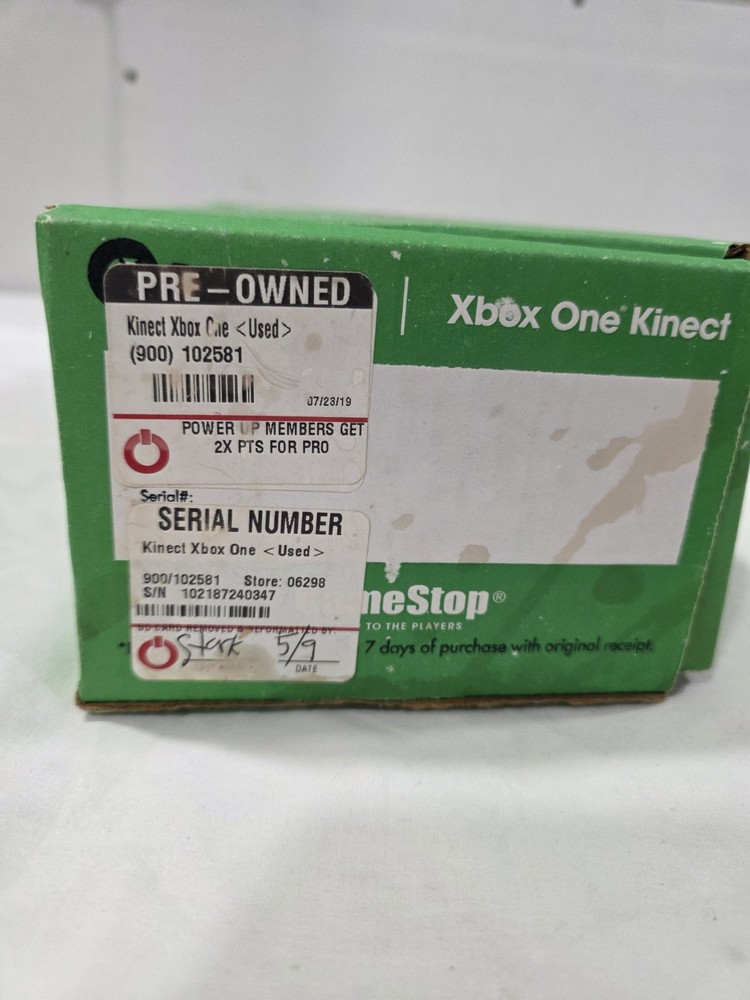 Microsoft Xbox One Kinect Wired Motion Sensor Black Model 1520 OEM