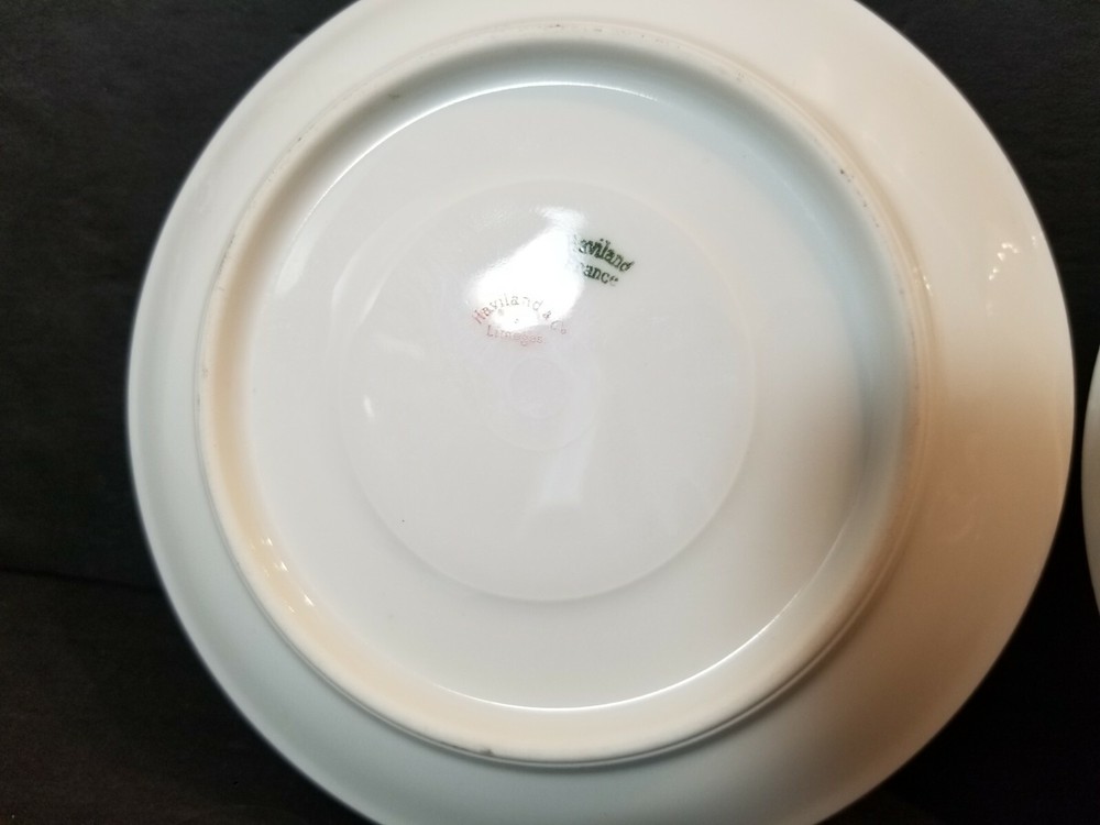 Schleiger 796 By Haviland 2 Pcs. Saucers