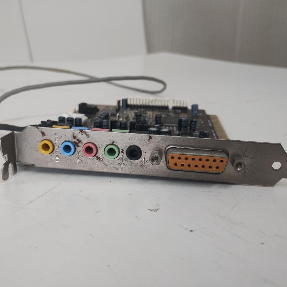 Creative Sound Blaster Live! Multi-Function Audio Expansion Card Black Untested