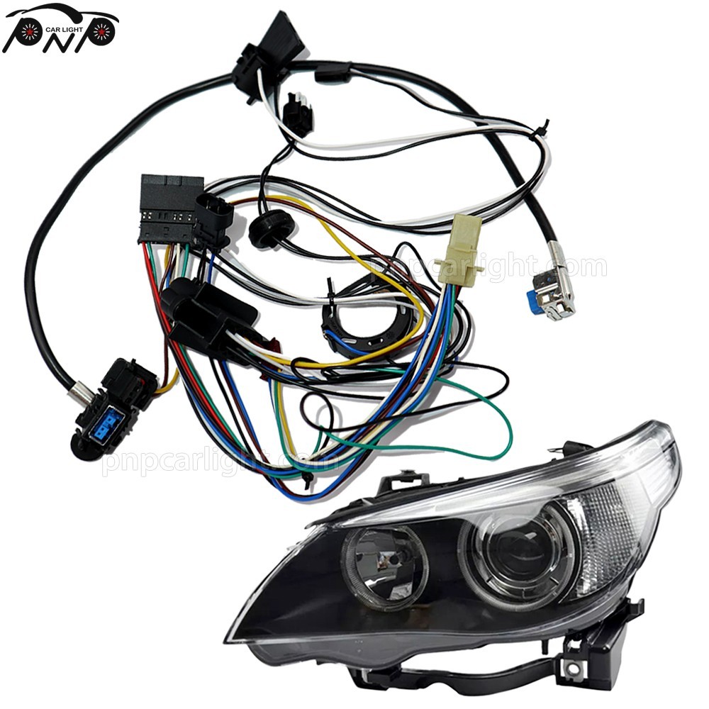For BMW 5' E60 E61 2005-2007 AKL Xenon Headlight Internal Harness ECE Right