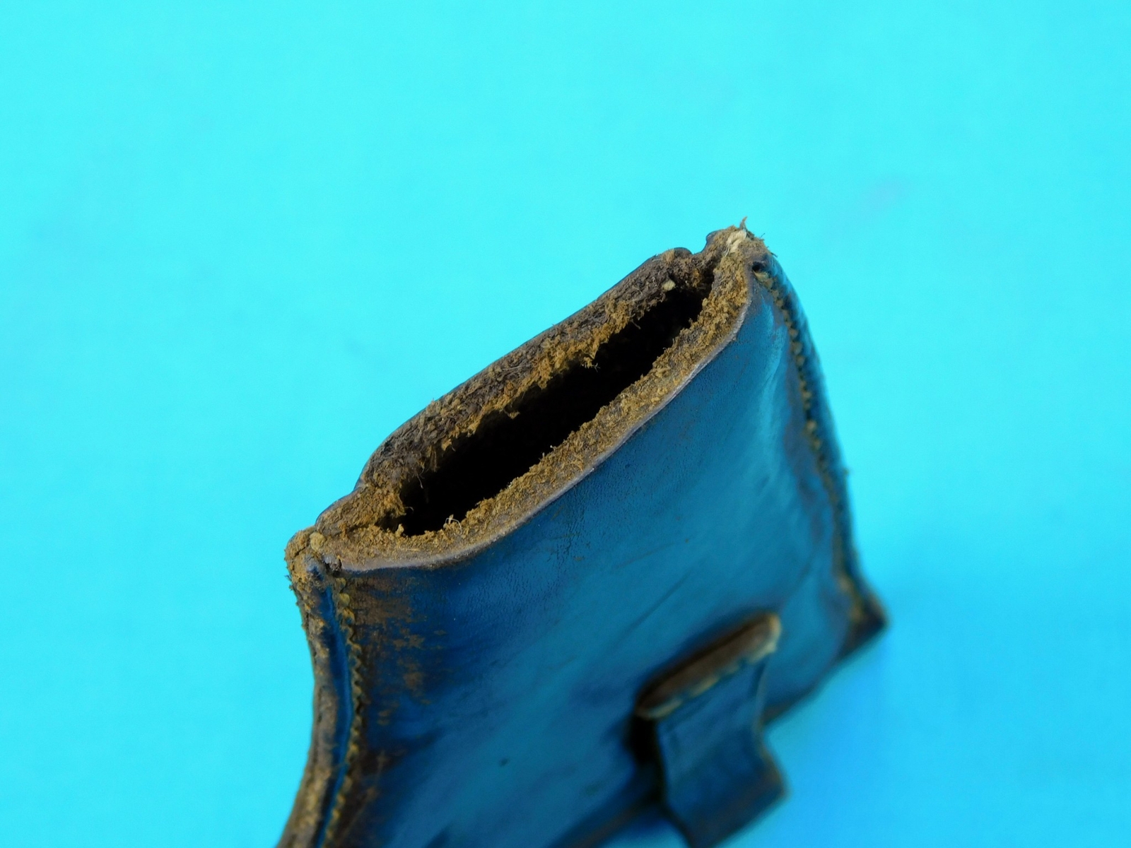 German WW1 Mauser or Walther Small Frame Pistol Revolver Gun Leather Holster