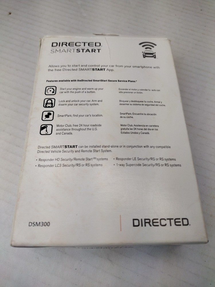 Directed Smartstart DMS300 Smartphone Control Your Car From Virtually Anywhere
