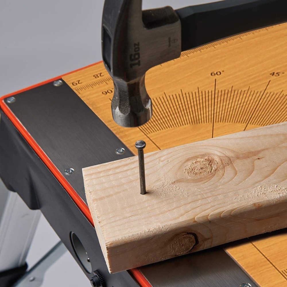 4 in1 Portable Workbench Work Table Dolly Scaffold and Creeper Adjustable Height