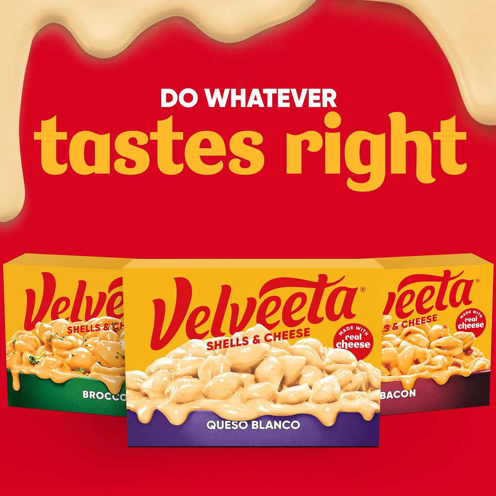 Shells & Cheese Queso Blanco Shell Pasta & Cheese Sauce, 12 Oz Box