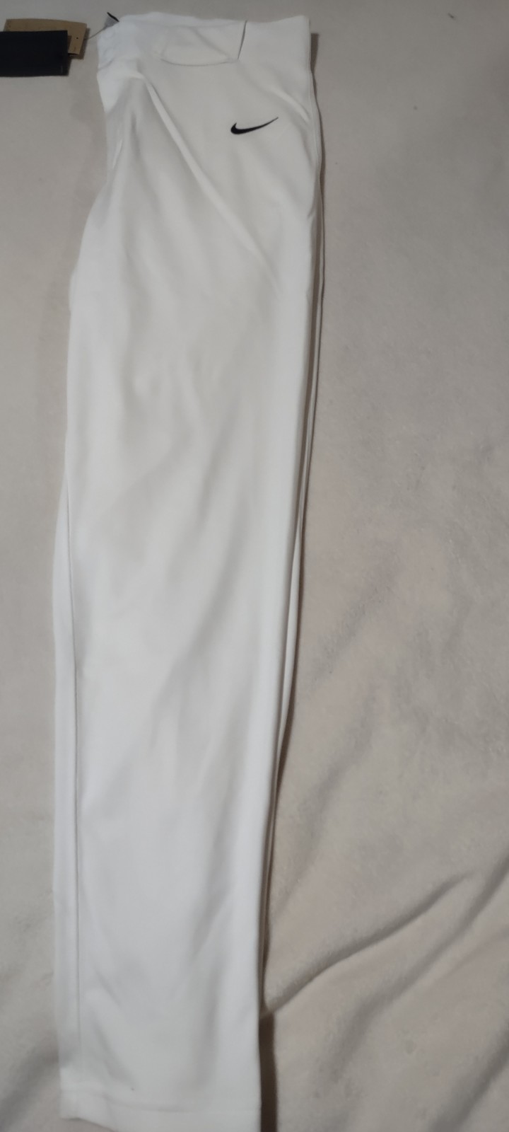 NEW Nike Men's (L) Vapor Select Slim Fit Baseball Pants White Large