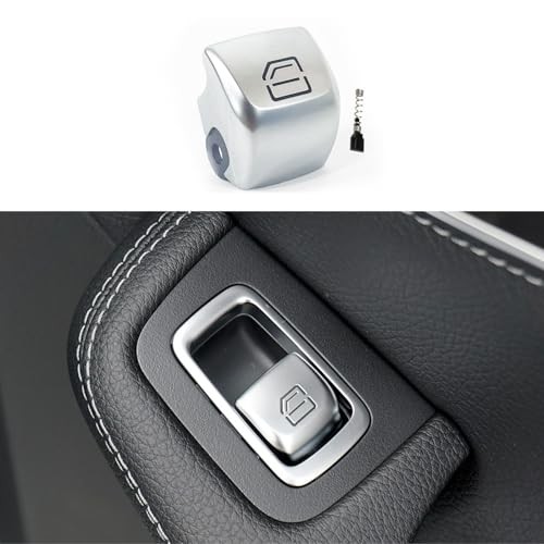 Window Switch Button Covers for Mercedes Benz C E GLC Passenger Side Button
