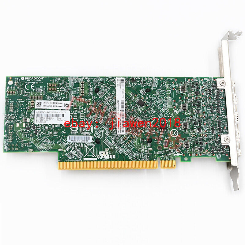 Lenovo BROADCOM 57504 P425G Network Adapter PCIe 4.0 x16 BCM957504-P425L