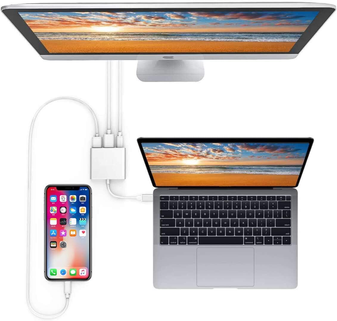 USB Type C to HDMI HDTV TV Cable Adapter Converter For USB-C Phone Tablet Lot