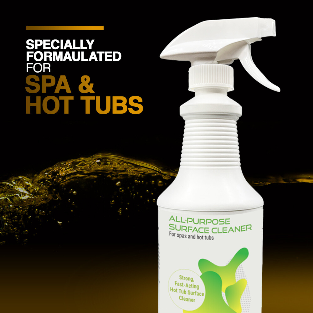 Puri Tech Spa All-Purpose Surface Cleaner 6 Pack Fast Acting Formula Attacks