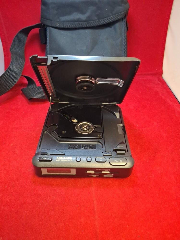 Vintage Sony Discman D-22 CD Player Working E5