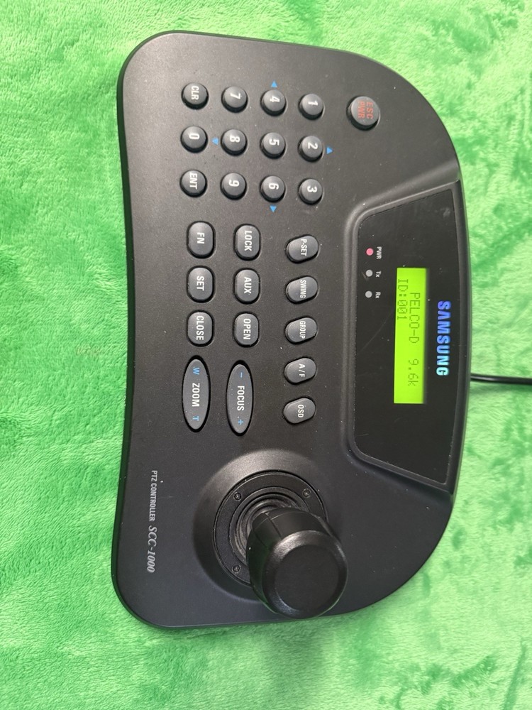 Samsung PTZ Controller SCC-1000 Security Surveillance Camera Keyboard Controller