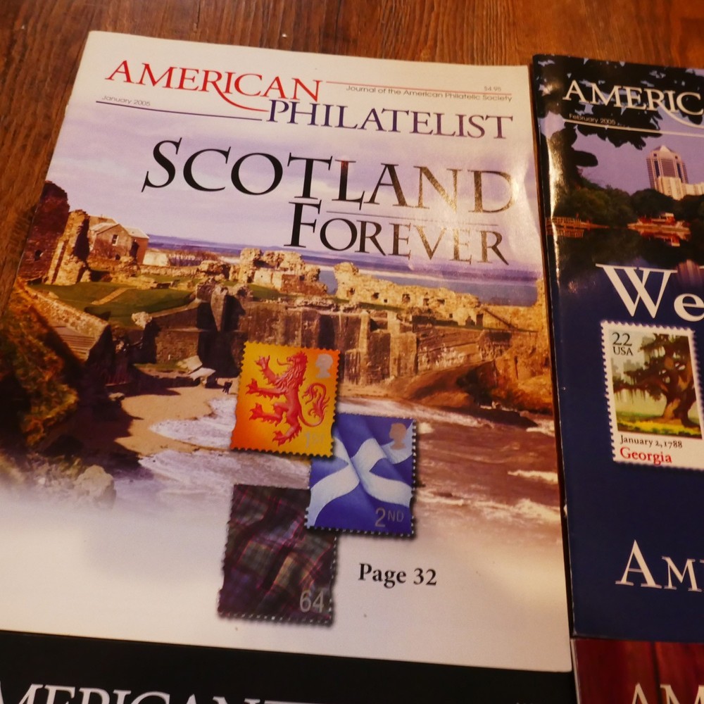 AMERICAN PHILATELIST 12 ISSUES 2006 jan-dec ~ Stamps, Covers, US, Worldwide